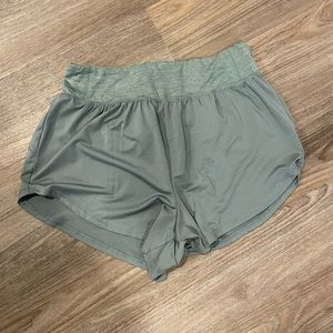 High waisted flowy shorts